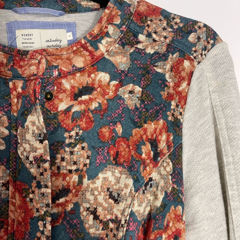 Anthropologie Saturday/Sunday Floral Delwyn Jacket Size M - Picture 2 of 5